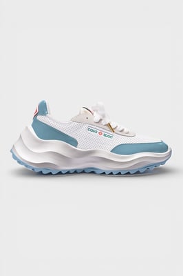 Casablanca Atlantis Sneaker White/Light Blue Men's