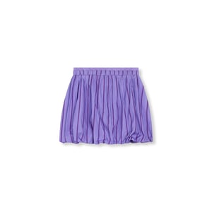 Refined Department R2602245927 ladies woven short stripe balloon skirt dyme