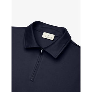 Valenza Supima polo zip collar s/s