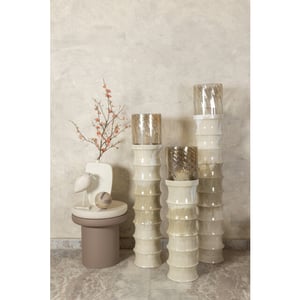 PTMD windlicht kaylyne - 26x26x156cm