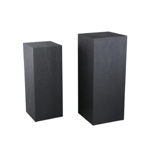 PTMD bloemenzuil tiess - 35x35x85cm set van 2