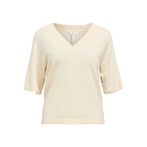 Object Objthess 2/4 lo v-neck knit top noo