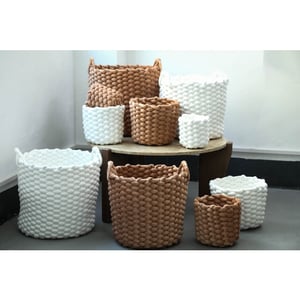 PTMD mand olliver - 24x24x28cm set van 3