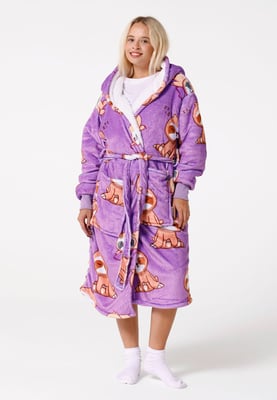 "Lazy Sloth" Sherpa badjas