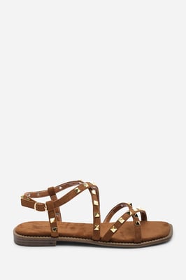 Wheres That From Womens 'Montana' Gladiator Sandal With Stud Detail