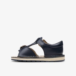PlaysunReef T. Navy Leather Sandals