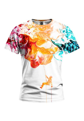 "Paint Pour Climber" T-shirt