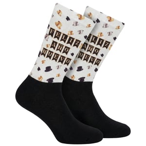 Funny Printed Long Socks for Men and Women