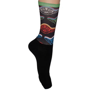 Funny Printed Long Socks for Men and Women