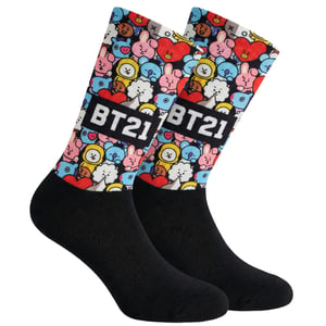 Funny Printed Long Socks for Men and Women