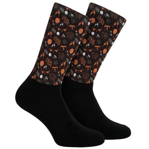 Funny Printed Long Socks for Men and Women