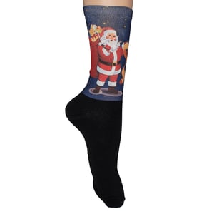 Funny Printed Long Socks for Men and Women