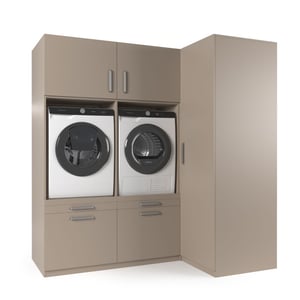 Wasophoogte Wasmachine kast bern – perle