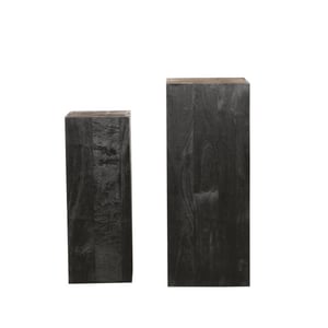 PTMD bloemenzuil kyro - 35x35x90cm set van 2
