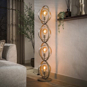 Hoyz vloerlamp turn around 4-lichts -