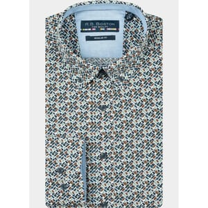 R.B. Boston Casual hemd lange mouw franklin ls button down 527670/721