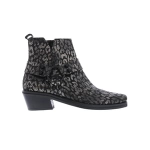 Kennel & Schmenger Dames western with buckle leo snake