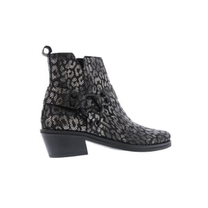 Kennel & Schmenger Dames western with buckle leo snake