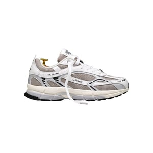 Mercer Amsterdam The re-run white silver sneakers me261002