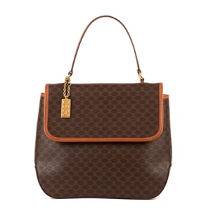 Vintage Top Handle Flap  Shoulder Bag