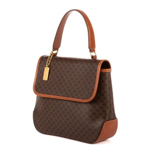 Vintage Top Handle Flap  Shoulder Bag