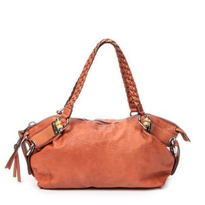 Large Bamboo Bar Boston  Shoulder Bag