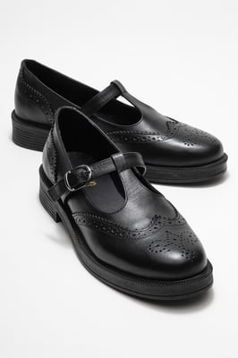 Janney Leren Band Loafers