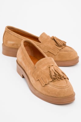 Milly Leren Kwast Loafer
