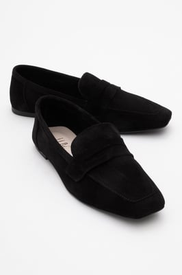 Morne Leren Loafers Dames
