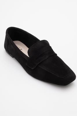Morne Leren Loafers Dames