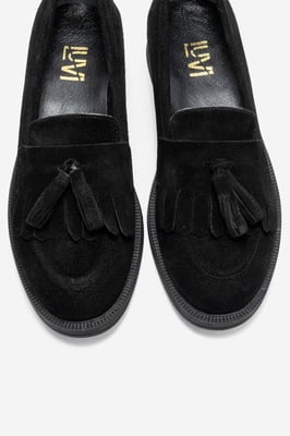 Milly Leren Kwast Loafer