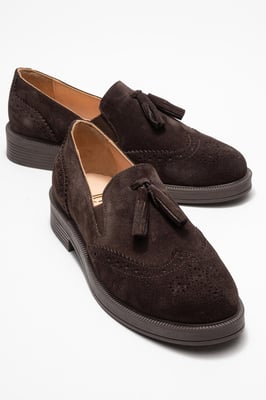 Alex Leren Kwast Loafers