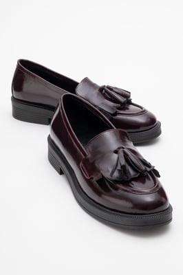 Milly Leren Kwast Loafer