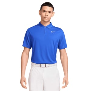 Nike Mens Victory Solid Polo Shirt (Game Royal/White)