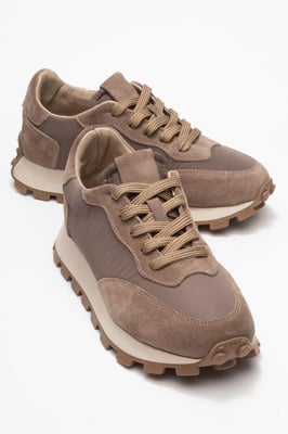 Amanda Leren Sneakers Dames