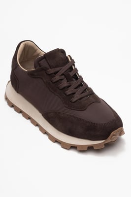 Amanda Leren Sneakers Dames