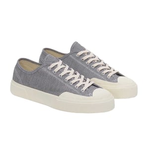 Superga Unisex Adult 2432 Works Stripe Trainers (Blue/White)