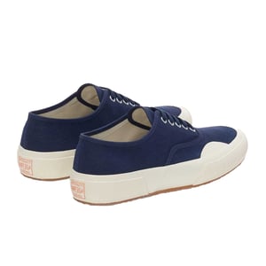 Superga Unisex Adult 2430 Deck Canvas Trainers (Navy/Off White)