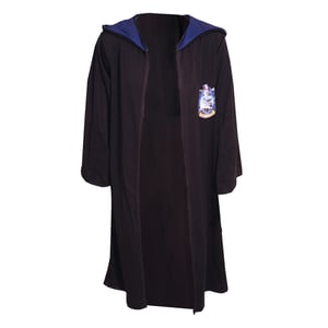 Harry Potter Kind/kind Ravenclaw kostuum mantel (ZWART/BLAUW)