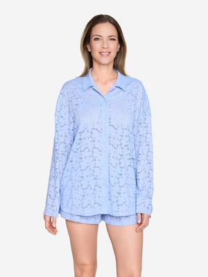 JOOP! Jeans Vrouwen Pyjama top Allover Lace