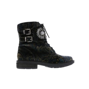 Paris Punk Dames strass biker boot