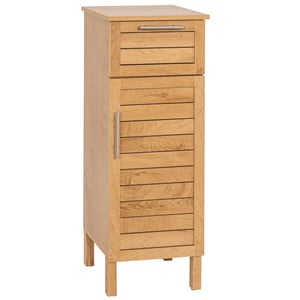 4bathroomz Bozen badkamerkast halfhoog 93 cm in houtlook -