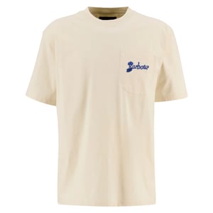 Barbour links os t-shirt mts1556 be13 neutral