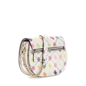 Guess Emelie logo flap schoudertas