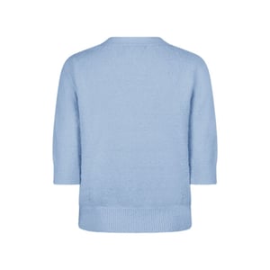 Red Button Popcorn vest l.blau