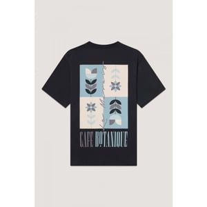 Kultivate 2601010204 ts botanique 319 dark navy t-shirt o-neck kultiv