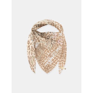 Mucho Gusto ® sjaal cannes luipaard ketting print