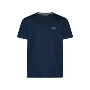 Phil & Co Heren pyjamashirt korte mouw donker