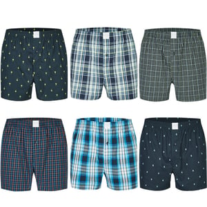 MG-1 Wijde boxershorts heren multipack assorti mix d815