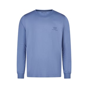 Phil & Co Heren pyjamashirt lange mouw
